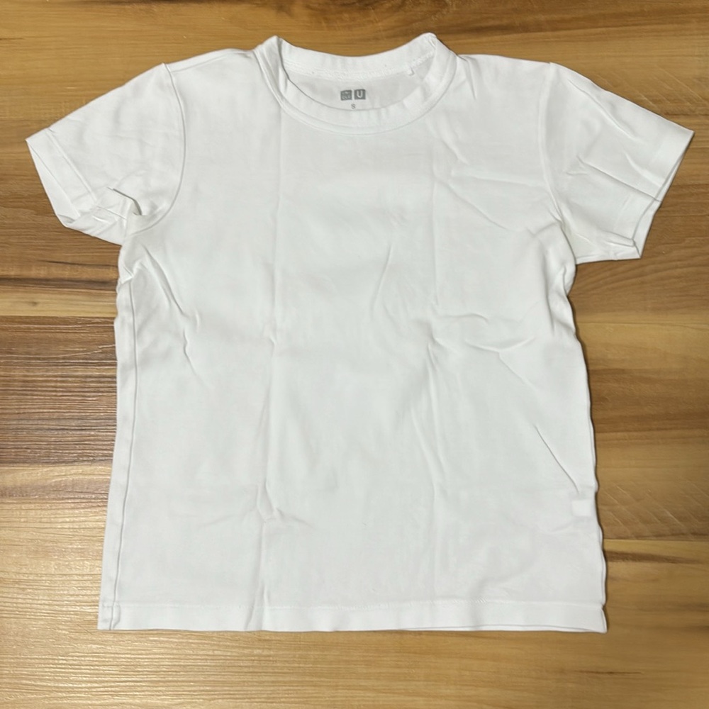 Women’s Uniqlo U Crew Neck Short Sleeve T-Shirt - white